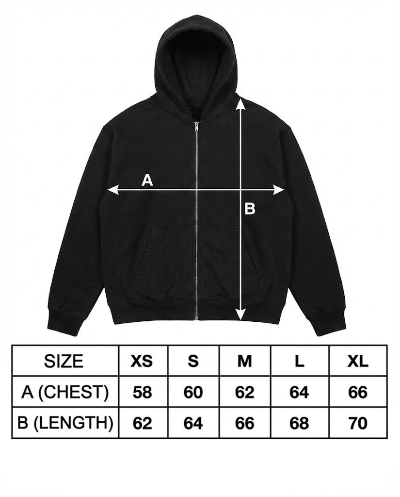 T80 ZIPPER HOODIE